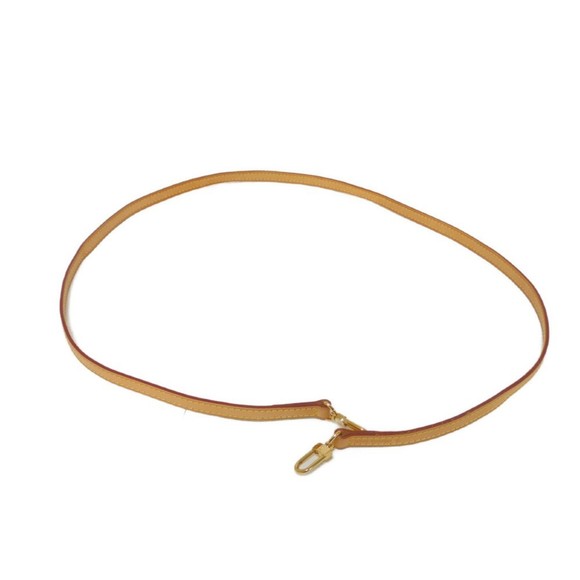 Louis Vuitton Shoulder Strap Bandouliere 120 Tanned Leather Width 1.2cm Long - Picture 2 of 12